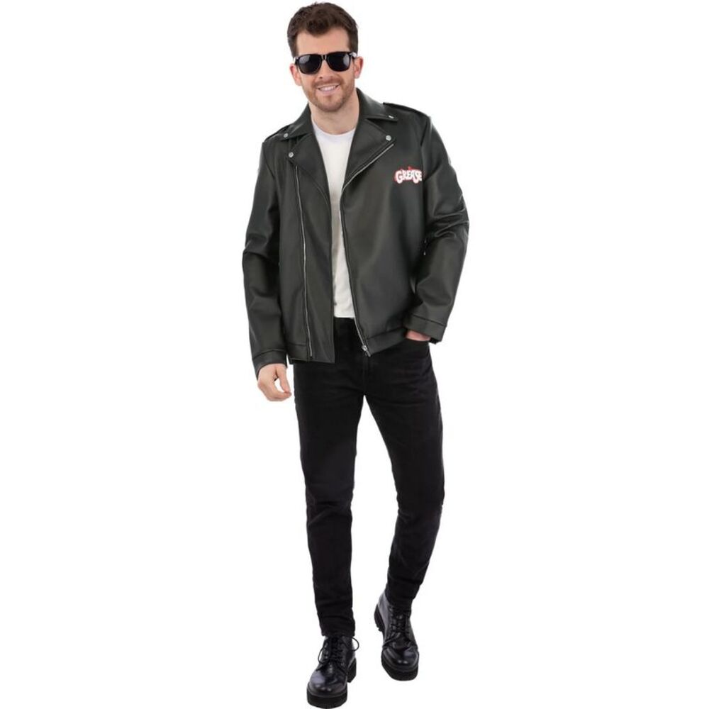 Grease Mens T-Birds Jacket / Black